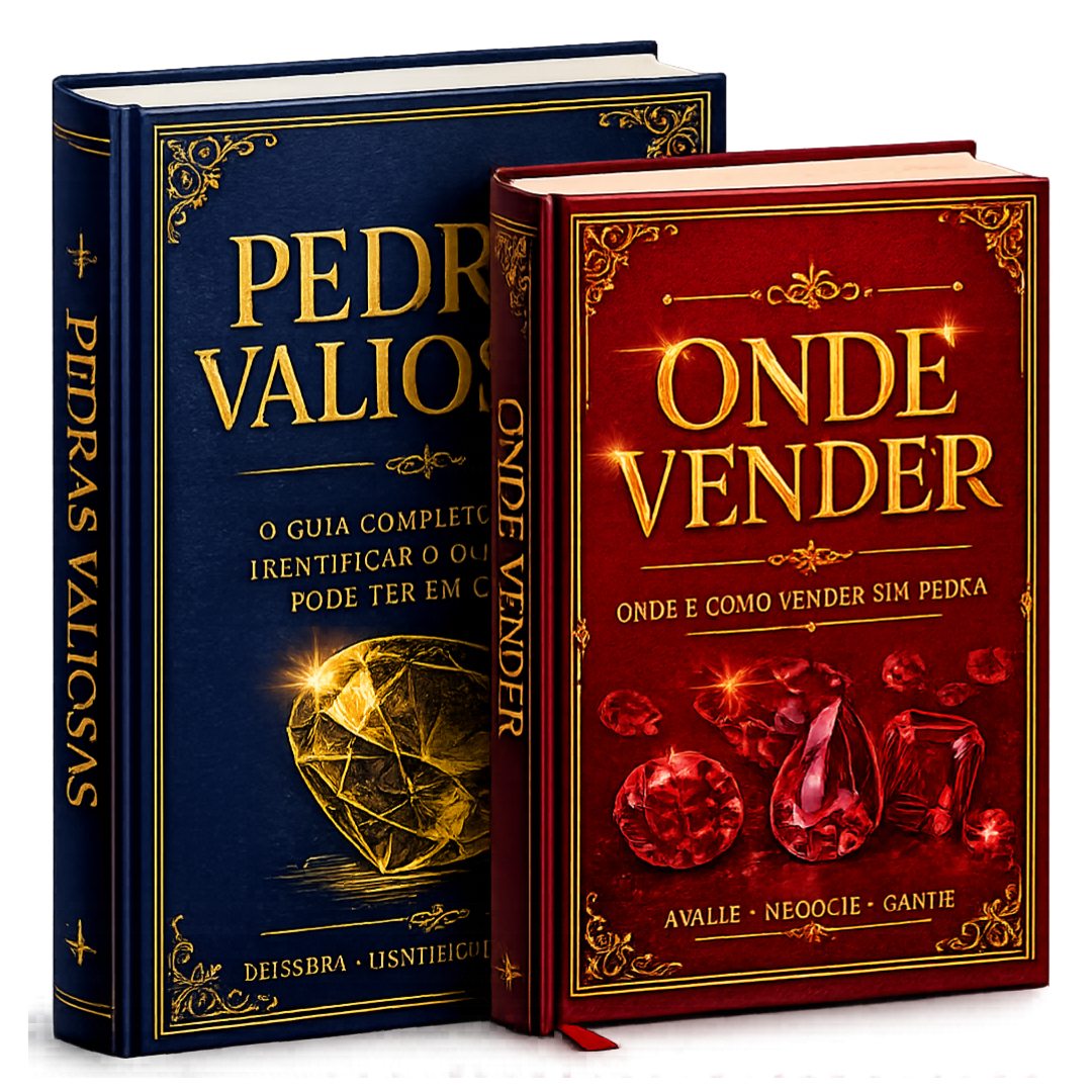 PEDRAS VALIOSAS + bônus Onde Vender Suas Pedras